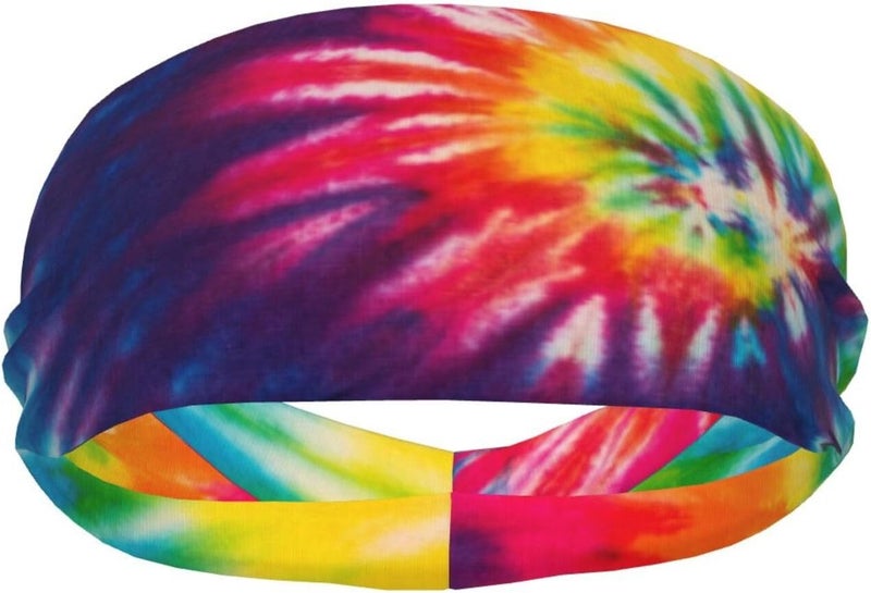 Gianlaima Sports Sweatband Head Bands for Women Men Sweat-Absorbing Headbands Suitable for Running Yoga Fitness Football Exercise - Image 1